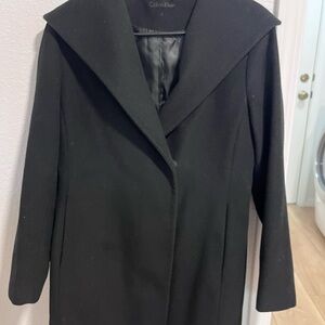 Calvin Klein Black Women's PeaCoat
